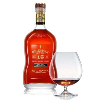 Rum Appleton Estate 15 year old black river casks con Astuccio