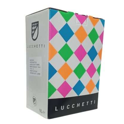 Bag in box 5 litri vino rosso Lucchetti